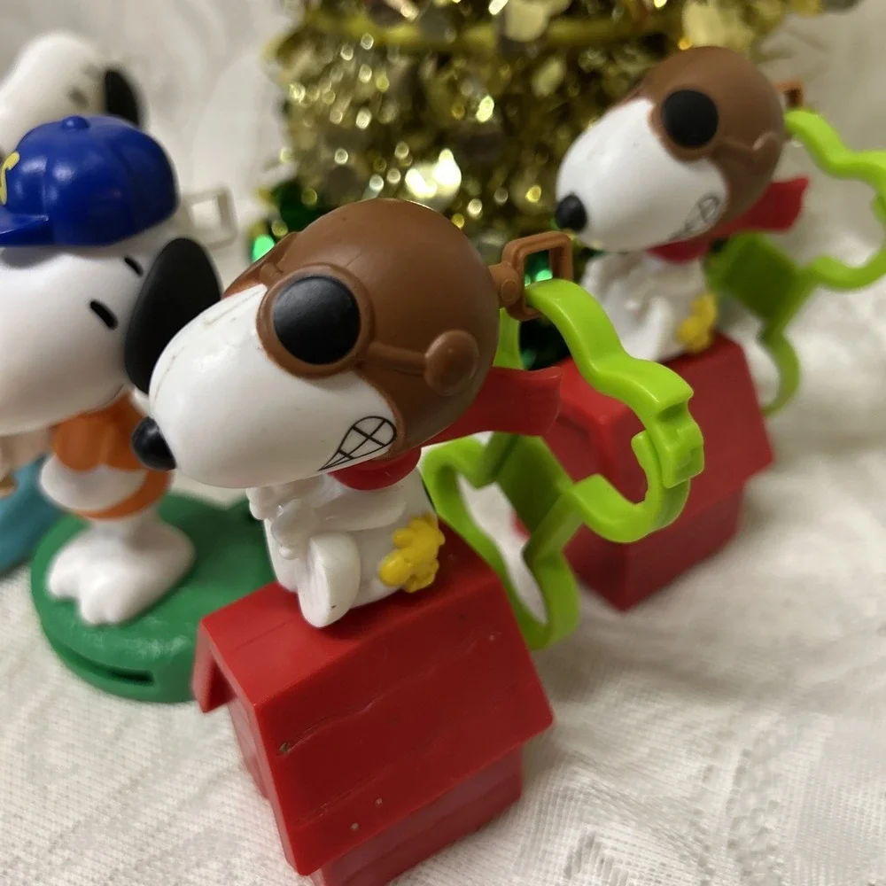 The Peanuts Snoopy 2018 McDonalds Happy Meal Toys - Lot of 6‎ Stocking Stuffers